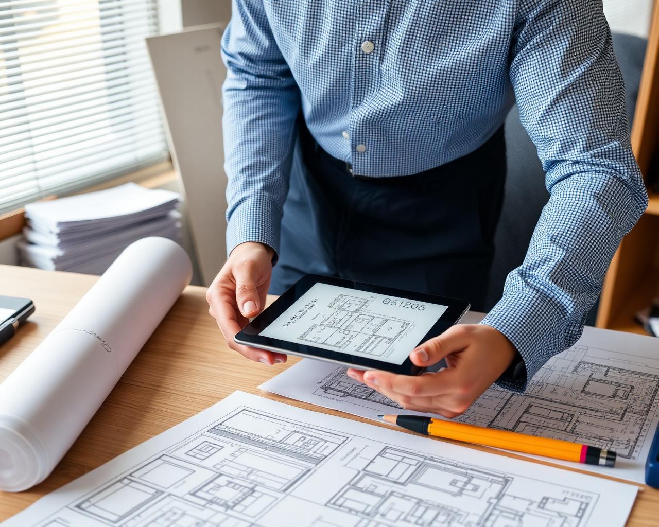 Estimator — Quantities and costs, auto-synced. 12