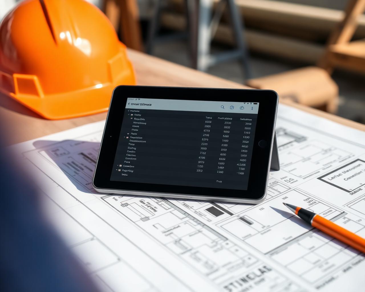 Estimator — Quantities and costs, auto-synced. 15